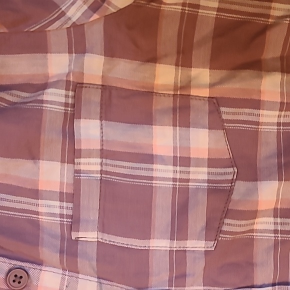 Plaid PLACE top - Picture 2 of 3